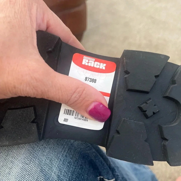 Steve Madden Black Chelsea Booties w Glitter- NWT girls size 5 - Picture 12 of 12